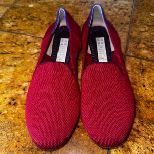 Rothy’s Scooter Red Round Toe Flats 6.5